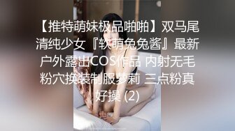 【推特萌妹极品啪啪】双马尾清纯少女『软萌兔兔酱』最新户外露出COS作品 内射无毛粉穴换装制服萝莉 三点粉真好操 (2)