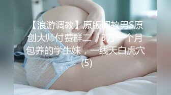 【浪游调教】原版调教男S原创大师付费群二，3万一个月包养的学生妹，一线天白虎穴 (5)